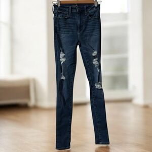 Abercrombie & Fitch jeans women’s size 00 simone ripped Distressed Skinny